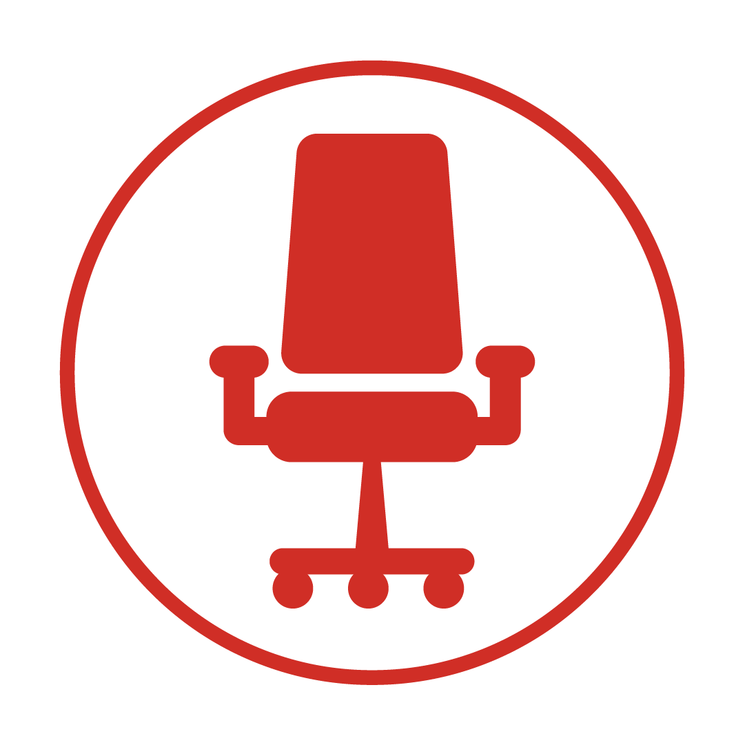 Stare seduti correttamenteSempre. In ufficio, a scuola, in macchina, a casa.