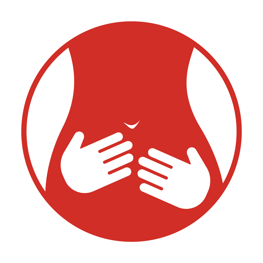 Fare leggeri massaggi circolari nella zona del basso ventre